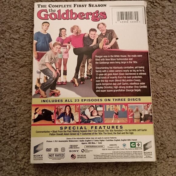 The Goldbergs First Season DVD Set PRE-OWNED - Picture 2 of 4